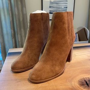 Joie Yara Boot.  Tan suede.  Size 38.5/8.5.
